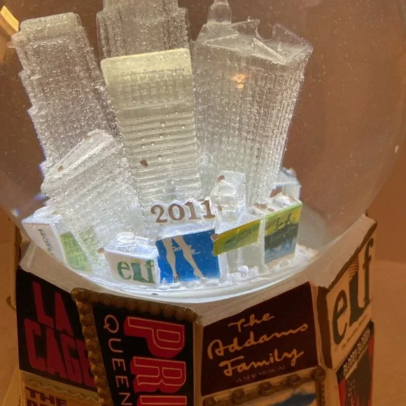 Broadway Snow Globe